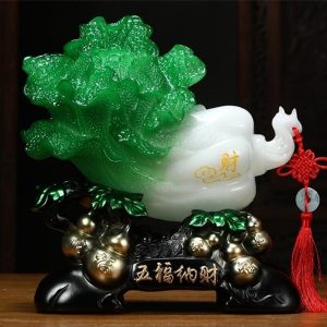 feng shui Cabbage Green Ornament