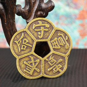 Brass Plum Blossom Coins