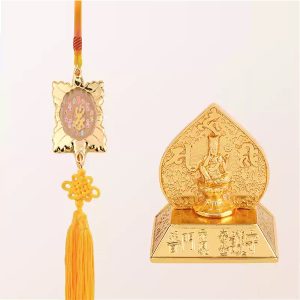 Horse Head Guanyin Car Ornament